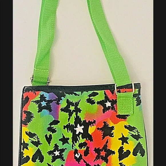 Girls Cross Body Bag Purse Sparkle Peace Groovy Colors NEW 🔥Bundle & Save 25%🔥 - Picture 5 of 13